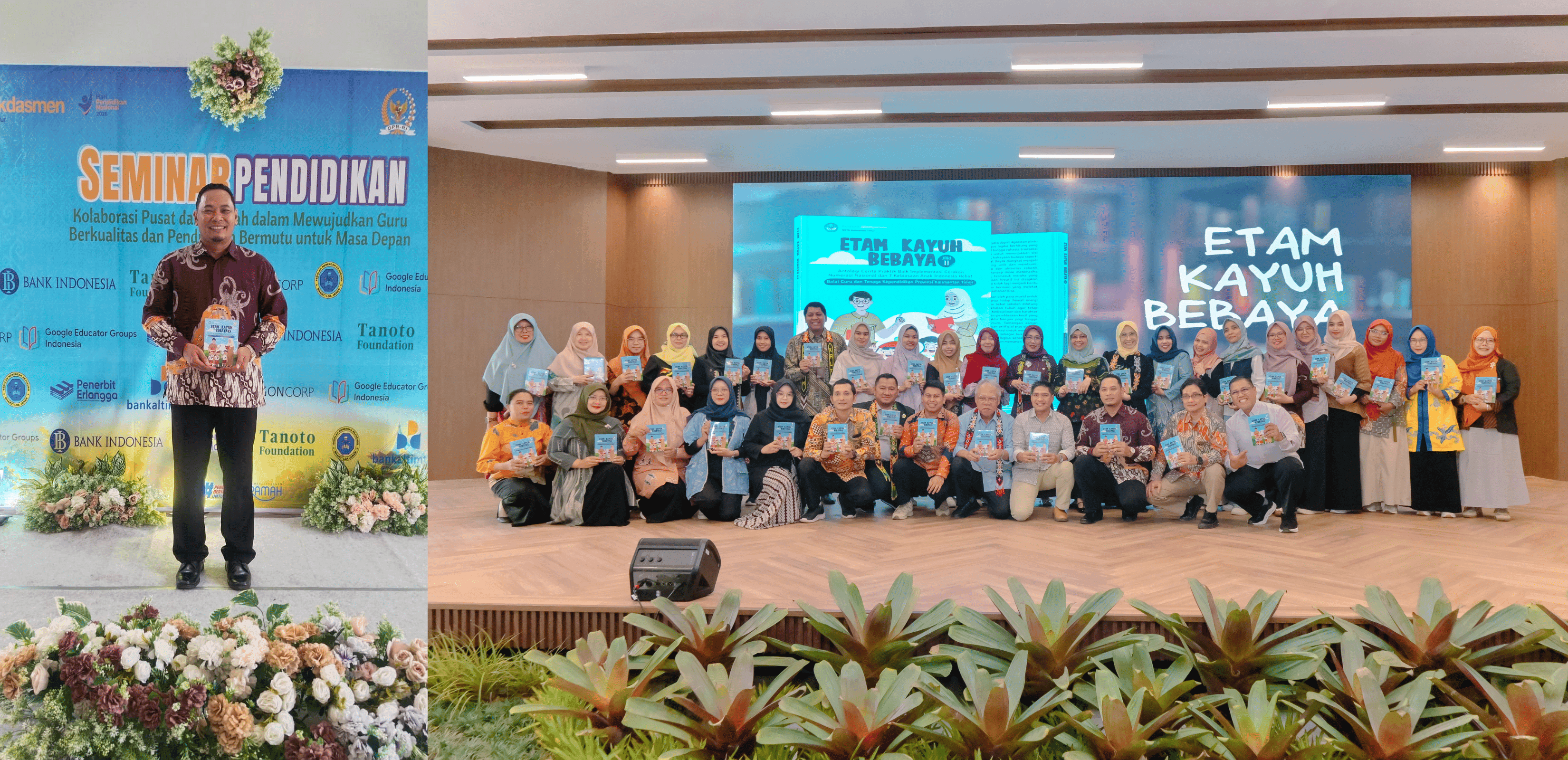 Salah satu penulis buku yang berjudul : “ANTOLOGI CERITA PRAKTIK BAIK IMPLEMENTASI GERAKAN NUMERASI NASIONAL DAN 7 KEBIASAAN ANAK INDONESIA HEBAT”