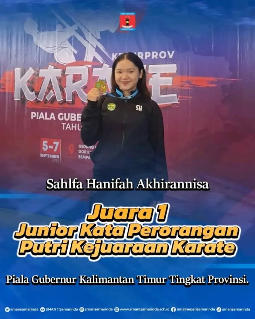 Atlet Muda SMAN 1 Samarinda Harumkan Sekolah dalam Berbagai Kejuaraan Olahraga — foto 4