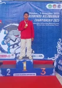 Siswa SMAN 1 Samarinda Borong Prestasi di Taekwondo Mulawarman Championship 2025 — foto 1