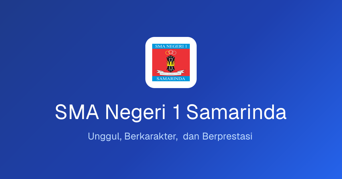 SMA Negeri 1 Samarinda | SMANSA